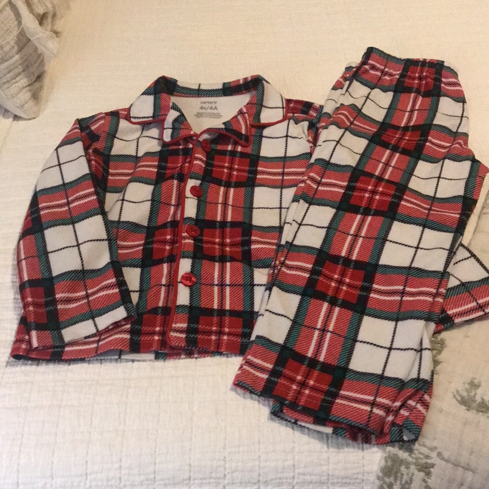 Carter's Plaid PJ's for Kids #203
